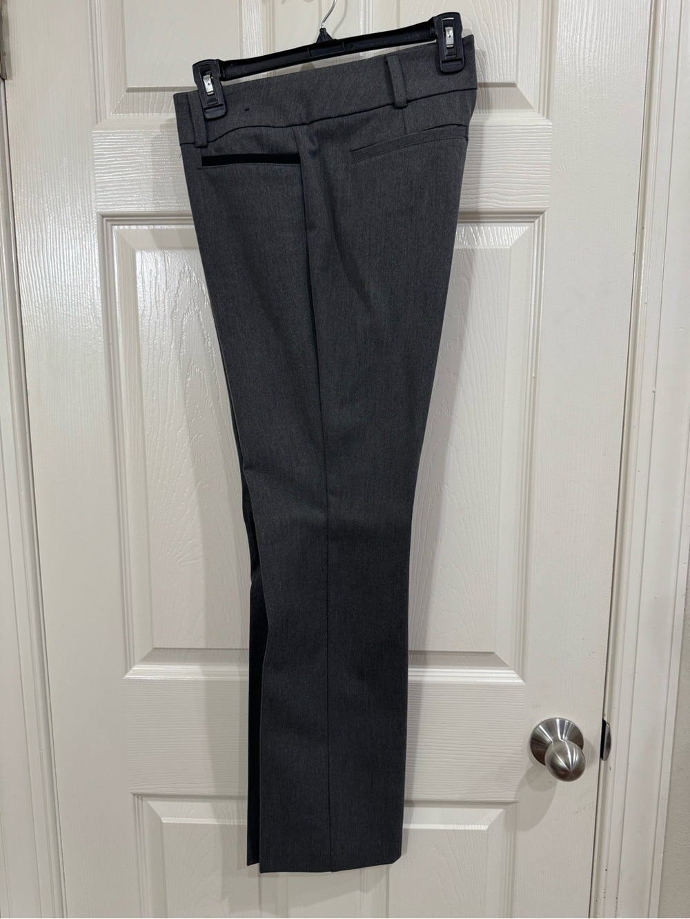 Women's Tailored Dress Pants - Dark Gray